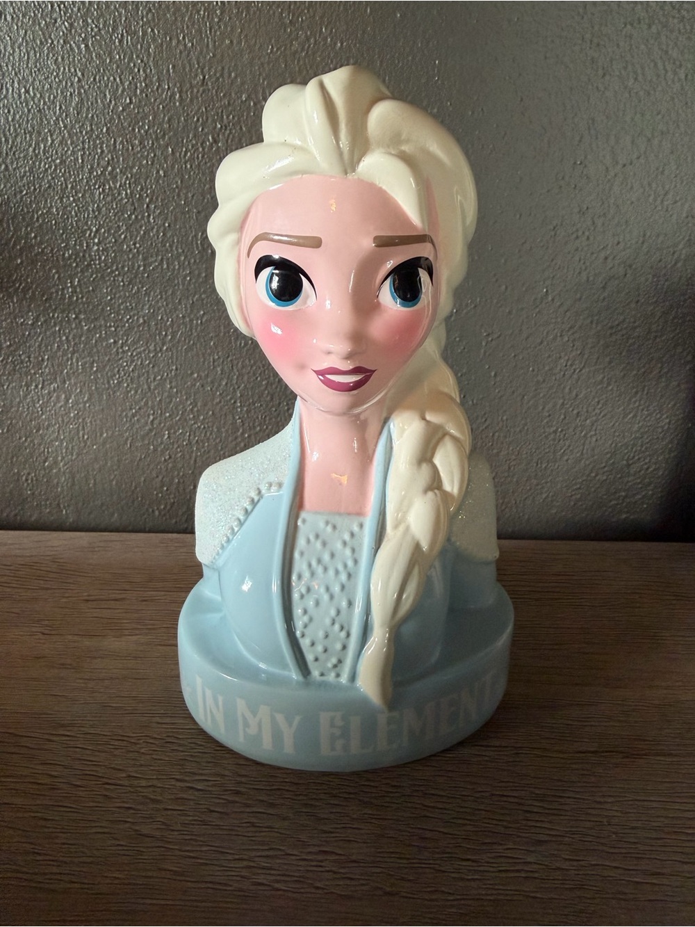 Elsa-Inspired Decorative Piggy Bank - Home Accents